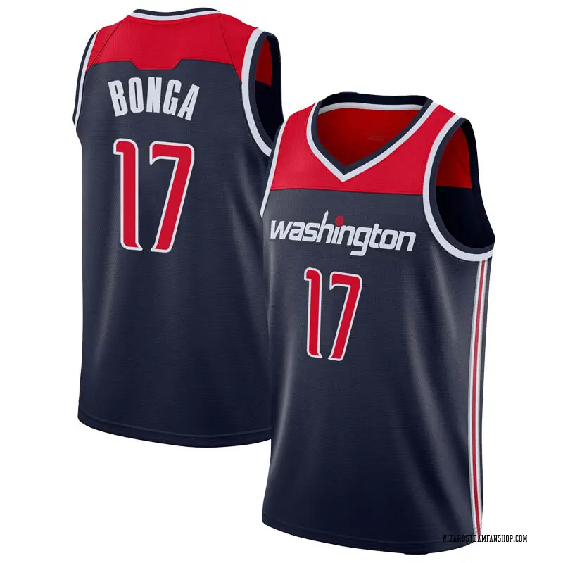 Selling now Youth Washington Wizards #17 Isaac Bonga Red ...