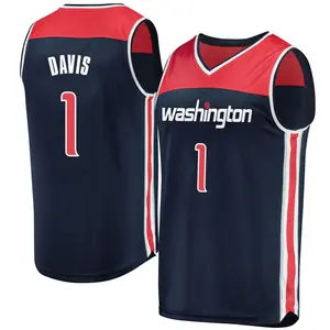 Washington Wizards Fast Break Navy Johnny Davis Jersey - Statement Edition - Men's