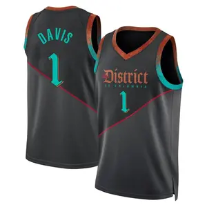 Washington Wizards Swingman Black Johnny Davis 2023/24 City Edition Jersey - Men's