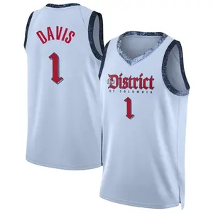 Washington Wizards Swingman Light Blue Johnny Davis 2024/25 City Edition Jersey - Men's