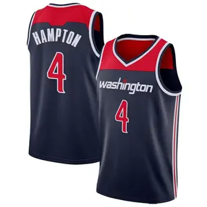 Washington Wizards Swingman Navy R.J. Hampton Jersey - Statement Edition - Men's