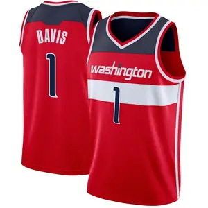 Washington Wizards Swingman Red Johnny Davis Jersey - Icon Edition - Men's