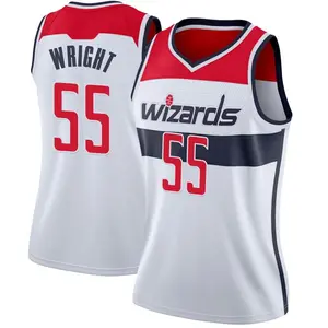 Washington Wizards Delon Wright 55 Cherry Blossom City Pink Jersey