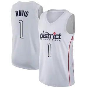 Washington Wizards Swingman White Johnny Davis Jersey - City Edition - Youth