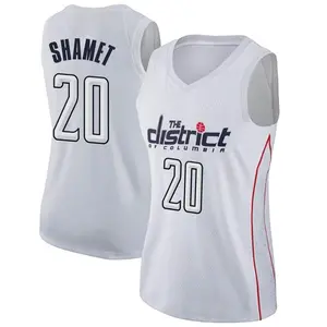 Landry Shamet Youth Fanatics Branded Red Washington Wizards Fast Break Custom Replica Jersey - Icon Edition Size: Medium